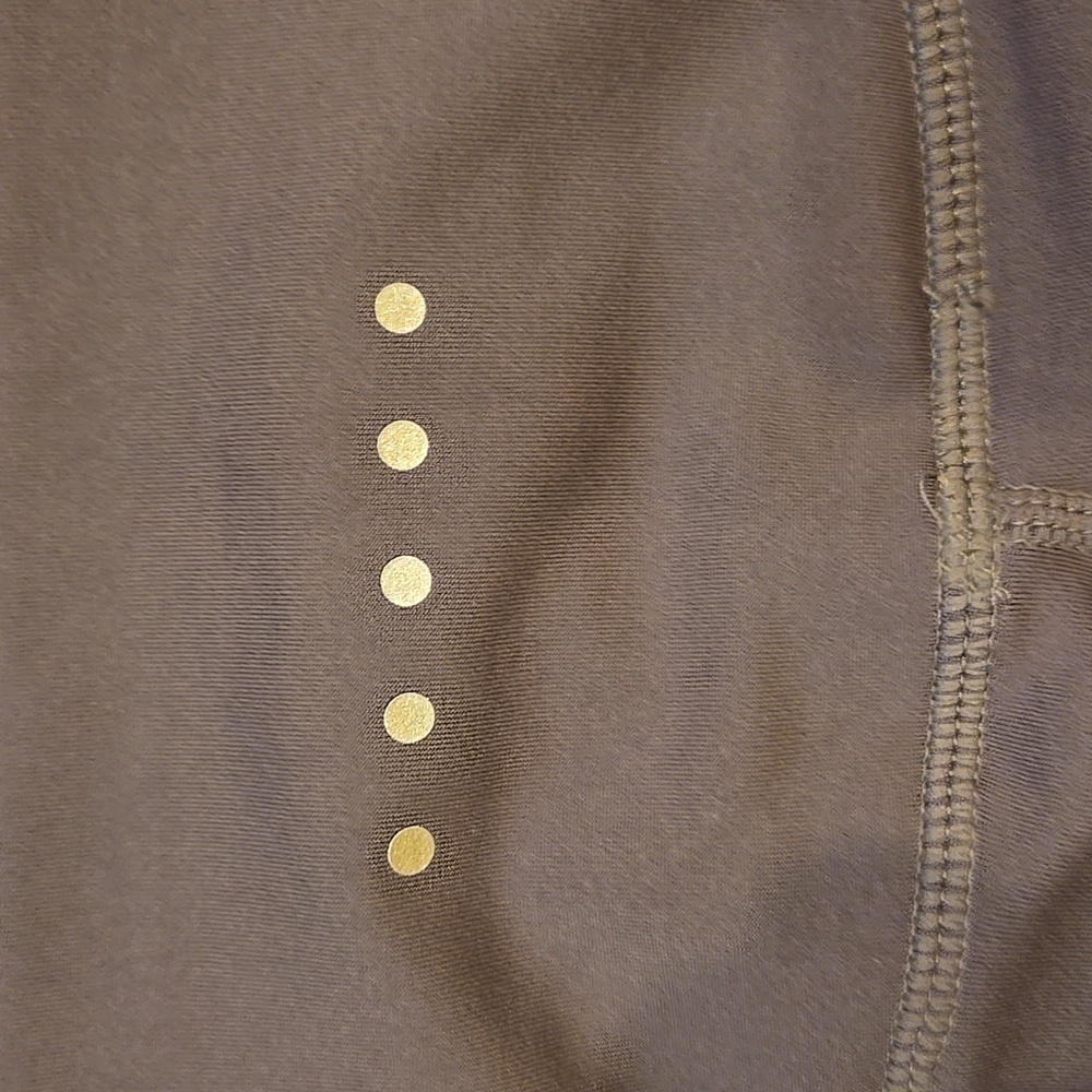 New Stronger Label "The Signature One" Falcon Gold Leggings - Picture 10 of 12